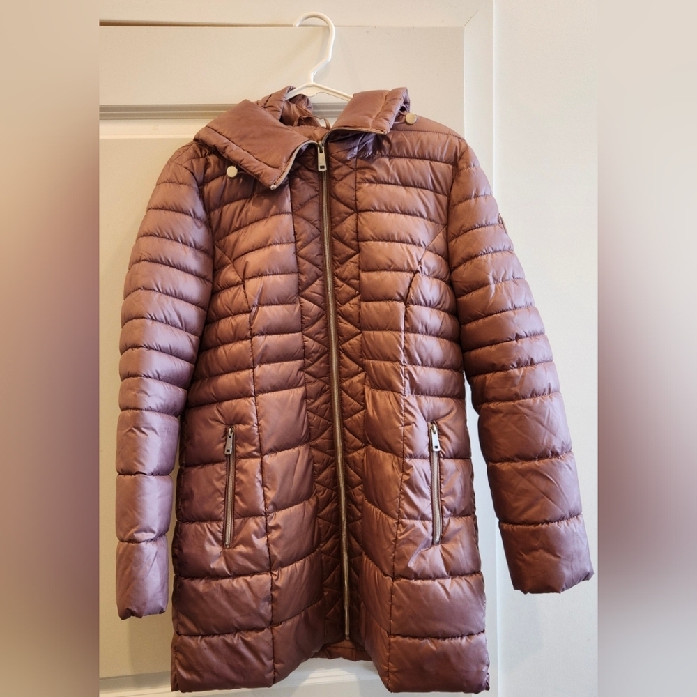 Kenneth Cole Women's Puffer Jacket - Rose